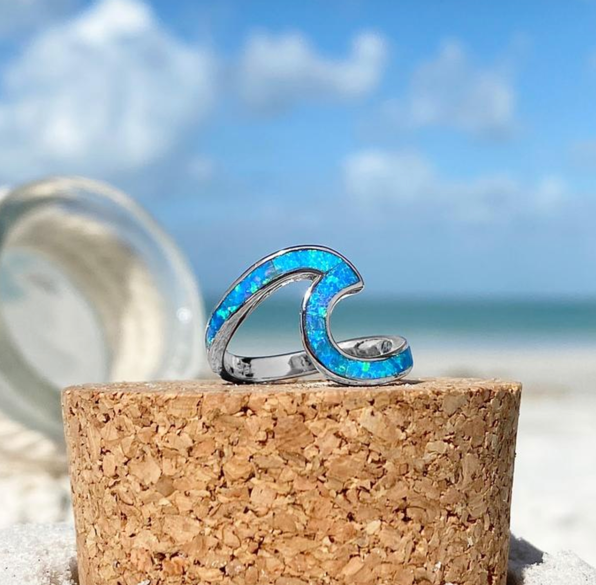 Bague Vague de l'Océan
