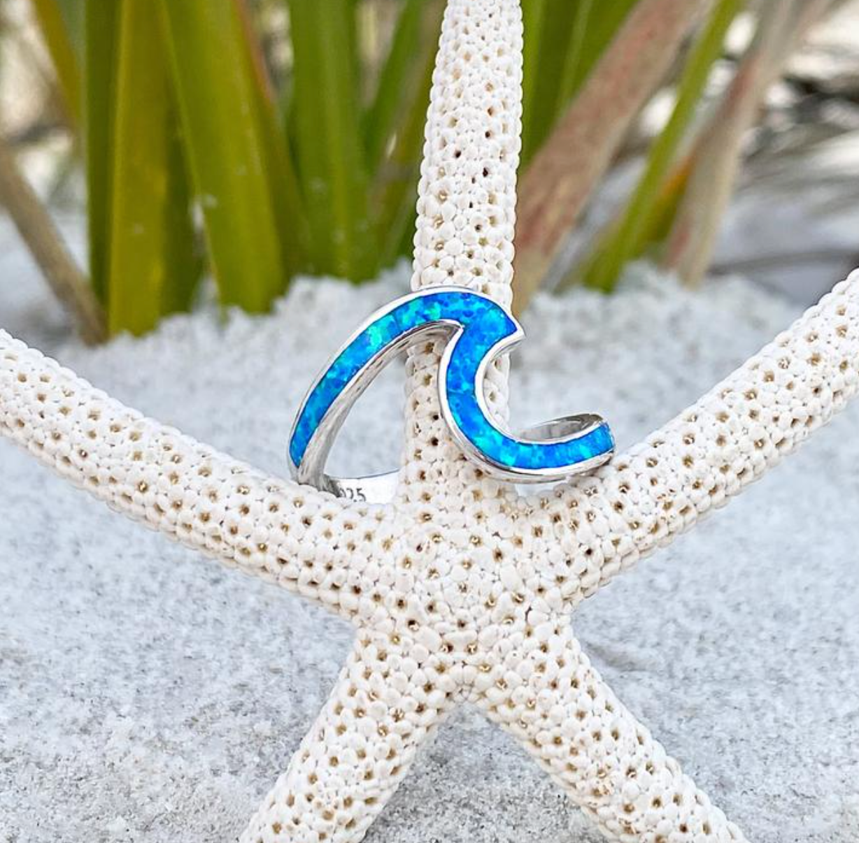 Bague Vague de l'Océan
