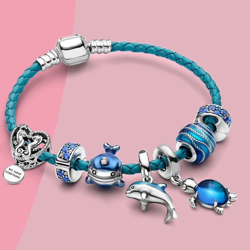 Bracelet Océan + breloques gratuites incluses