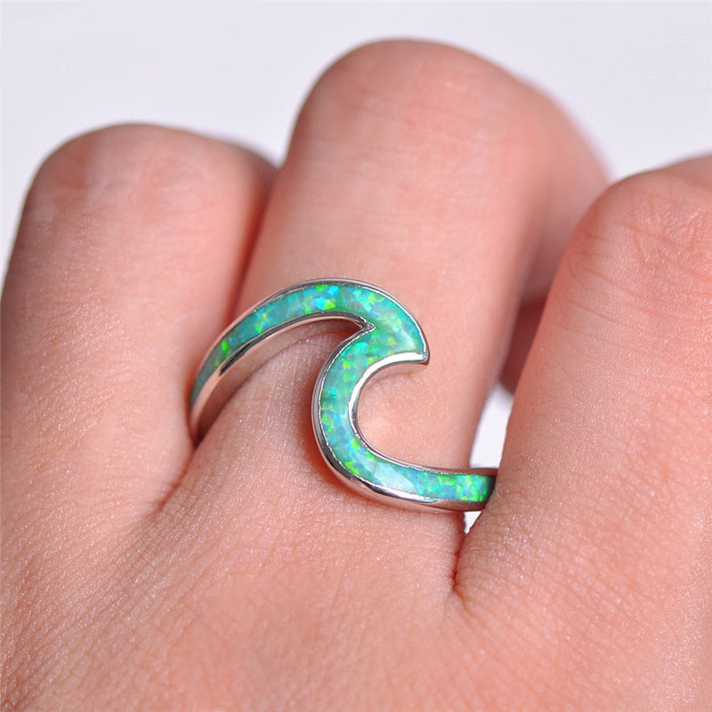 Bague Vague de l'Océan